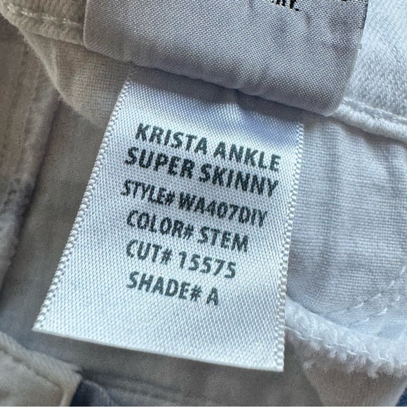 Hudson Women's Krista Super Skinny Ankle Jean Size 27 - Picture 2 of 11